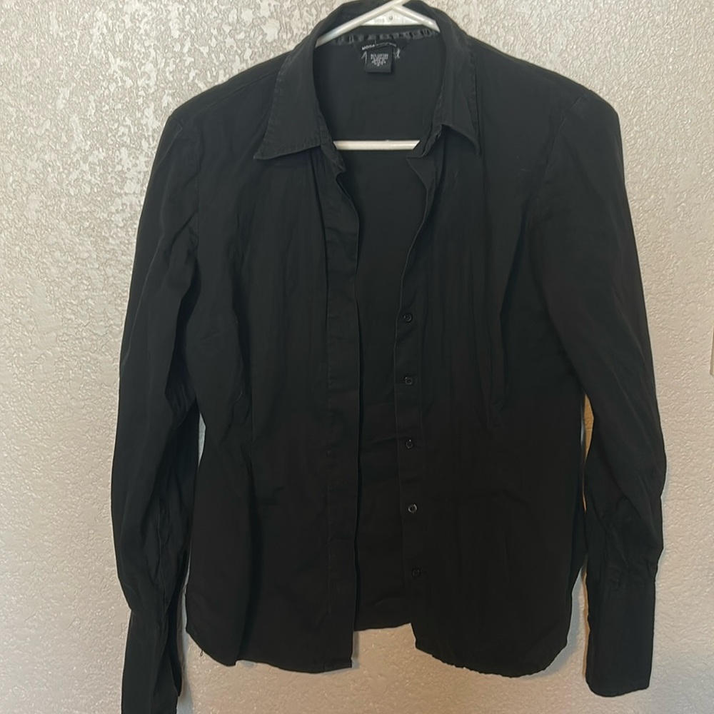 Moda International top Black S
